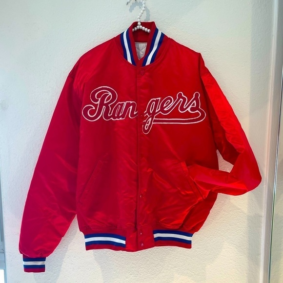 MLB Texas Rangers vintage Starter jacket retro 90s 80s XL Correa Seagar Seager